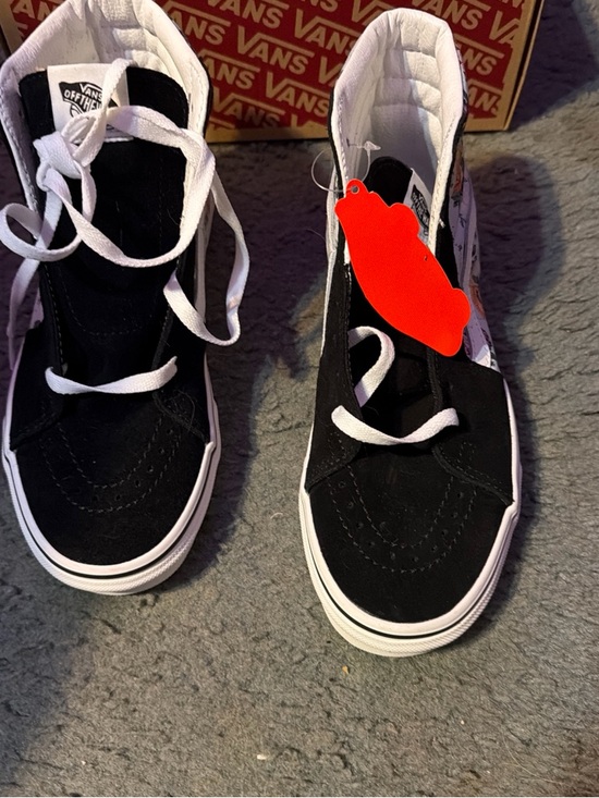 Vans Shoes - Vans Black and White Kids High-Top Sneakers